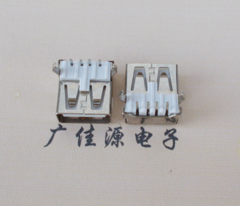 吉林USB AF母座 LCP 耐高温250度280度 环保白胶芯