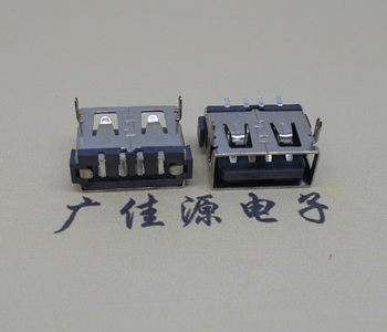 吉林USB短体母座.超薄5.9H胶芯.移动电源接口