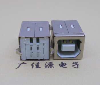 吉林USB BF180度母座 打印机接口 立式直插带赛