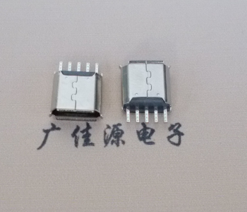 吉林Micro USB接口 母座B型5p引脚焊线无后背