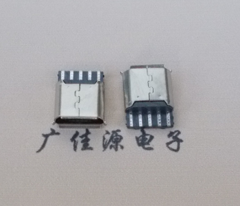 吉林Micro USB5p母座焊线 前五后五焊接有后背