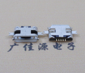 吉林MICRO USB 5P接口 沉板1.2贴片 卷边母座