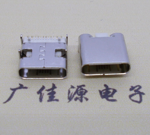 吉林卧式板上型Type-C16P母座H=8.3连接器