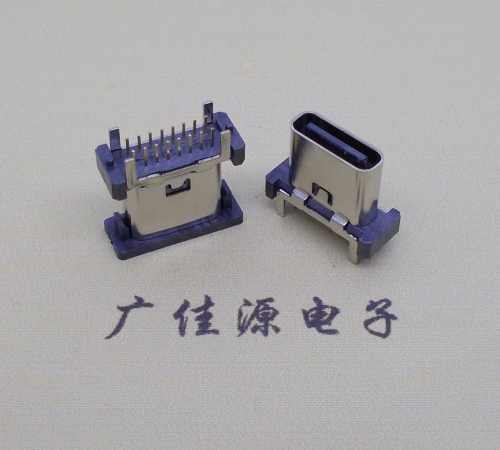 吉林立式插板type-c16p母座长H=8.8mm