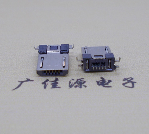 吉林Micro usb焊板式公头贴片SMT款无弹超薄