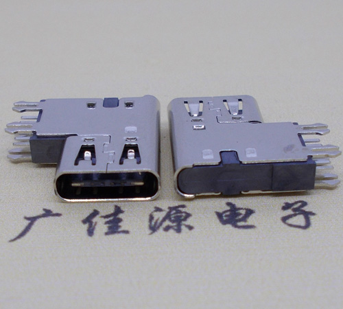 吉林type-c6p母座侧插加高连接器