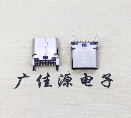 吉林USB 3.1TYPE-C16Pin立贴母头座子引脚接线正负级详解