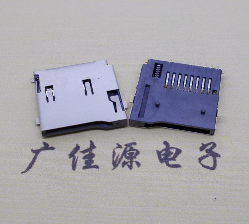 吉林TF PUSH 外焊(全金)8pin带弹卡座