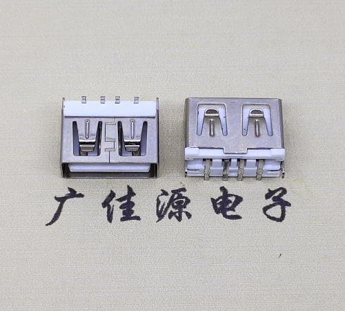 吉林usbA母立贴10.0mm短体 DIP立插式连接器接口