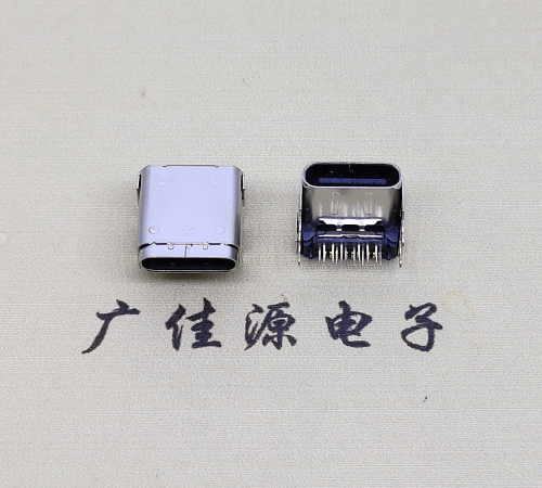 吉林type c24p板上母头 typec接口数据CL=3.4,DIP+SMT端子DIP长脚